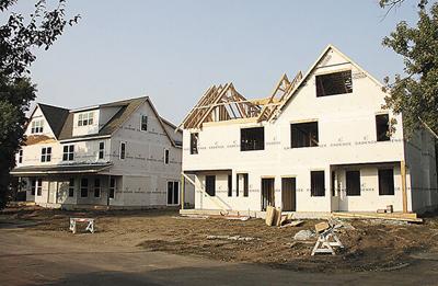 Construction restarts on N. Egan duplex project